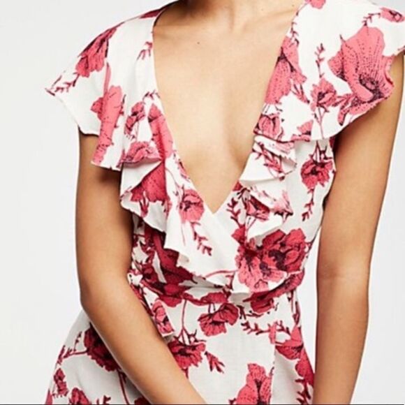 Free People Floral wrap dress - Picture 5 of 11